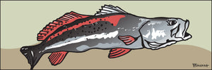 SEA TROUT ~ OUT OF THE WATER ~ 8x24