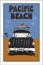 Load image into Gallery viewer, PACIFIC BEACH ~ SURF NOMAD TAIL ~ SAND LINES ~ 2:3