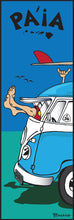 Load image into Gallery viewer, PA'IA TOWN ~ HAWAI'I ~ HWY 36 ~ GREM 10 ~ SURF BUS ~ SEAFOAM
