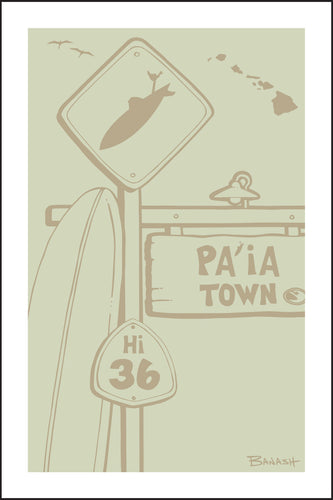 PA'IA TOWN ~ SURF XING ~ HWY 36 ~ DRIFTWOOD ~ 2:3