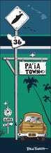 Load image into Gallery viewer, PAIA TOWN ~ SURF XING ~ SURF PICKUP ~ OCEAN LINES ~ 8x24