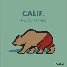Load image into Gallery viewer, PALOS VERDES ~ CALIF. ~ SURF BEAR