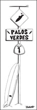 Load image into Gallery viewer, PALOS VERDES ~ SURF XING ~ LONGBOARD ~ 1:3