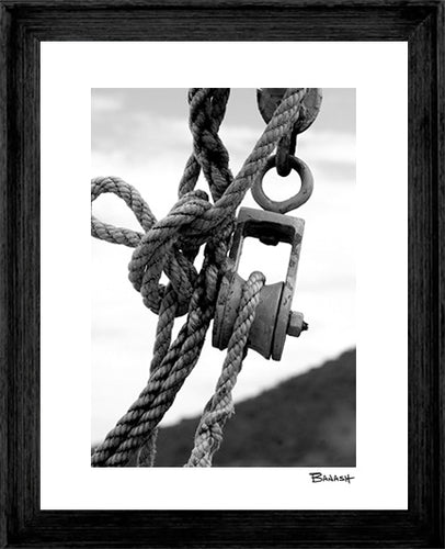 FISHING BOAT BLOCK ~ PARATY ~ BRAZIL ~ 3:4