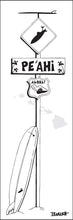 Load image into Gallery viewer, PE&#39;AHI ~ PA&#39;IA ~ LONGBOARD ~ SURF XING ~ 1:3