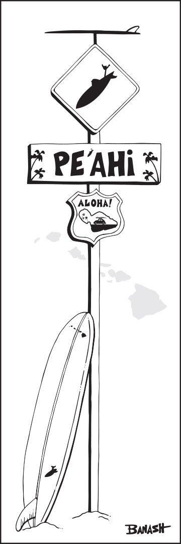 PE'AHI ~ PA'IA ~ LONGBOARD ~ SURF XING ~ 1:3