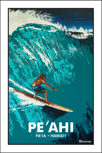 PA'IA TOWN ~ PE'AHI ~ LEFT FACE ~ 2:3