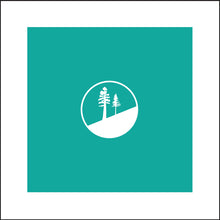 Load image into Gallery viewer, PINES ~ SLOPE ~ SEAFOAM ~ 1:1