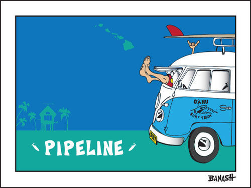 PIPELINE ~ HALE'IWA ~ GREM 10 ~ SURF BUS ~ 3:4