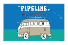 Load image into Gallery viewer, PIPELINE ~ O'AHU ~ SURF BUS ~ SEAFOAM ~ 2:3