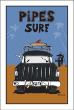 Load image into Gallery viewer, PIPES ~ CARDIFF BY THE SEA ~ SURF NOMAD TAIL ~ TOWER 19 ~ SAND LINES ~ 2:3