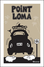 Load image into Gallery viewer, POINT LOMA ~ SURF BUG TAIL ~ AIR ~ HWY 101 ~ 2:3