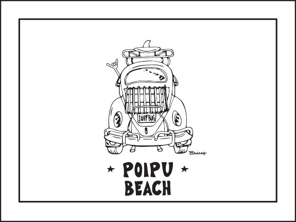 POIPU TOWN ~ SURF BUG TAIL ~ CATCH A LINE ~ 3:4