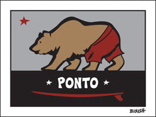 Load image into Gallery viewer, PONTO ~ LEUCADIA ~ SURF BEAR ~ 3:4