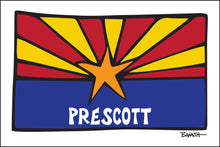 Load image into Gallery viewer, PRESCOTT ~ SUNRISE ~ ARIZONA ~ FLAG ~ LOOSE ~ 2:3