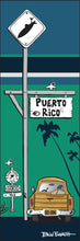 Load image into Gallery viewer, PUERTO RICO ~ SURF XING ~ SURF PICKUP TAIL ~ OCEAN LINES