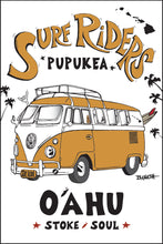 Load image into Gallery viewer, PUPUKEA TOWN ~ SURF RIDERS ~ SURF BUS ~ 2:3