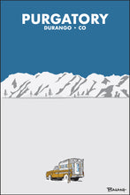 Load image into Gallery viewer, PURGATORY ~ DURANGO ~ SKI PICKUP CAMPER ~ SAN JUANS ~ SNOW ~ INDIGO ~ 2:3