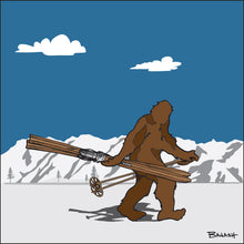 Load image into Gallery viewer, PURGATORY ~ SAN JUANS ~ CLOUDS ~ SASQUATCH ~ VINTAGE SKIIS ~ 1:1