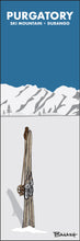 Load image into Gallery viewer, PURGATORY ~ SKI MOUNTAIN ~ DURANGO ~ VINTAGE SKIIS ~ 1:3