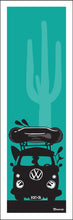 Load image into Gallery viewer, ARIZONA ~ RAFT BUS GRILL ~ CACTUS ~ SEAFOAM ~ 1:3