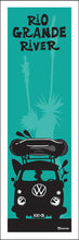 Load image into Gallery viewer, RIO GRANDE RIVER ~ RAFT BUS GRILL ~ YUCCA ~ SEAFOAM ~ 1:3
