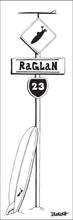 Load image into Gallery viewer, RAGLAN ~ NEW ZEALAND ~ LONGBOARD ~ SURF XING