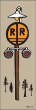 Load image into Gallery viewer, DURANGO ~ RAILROAD CROSSING ~ SIGN POST
