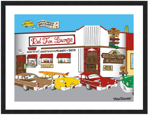 RED FOX LOUNGE ~ SAN CLEMENTE ~ 3:4