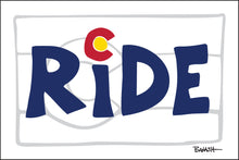 Load image into Gallery viewer, RIDE ~ DURANGO ~ COLORADO ~ LOOSE FLAG ~ GHOST ~ 2:3