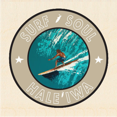HALE'IWA ~ SURF SOUL ~ RIGHT FACE ~ 1:1