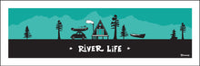 Load image into Gallery viewer, JACKSON HOLE ~ RIVER LIFE ~ A FRAME HUT ~ TETONS ~ RAFT BUG