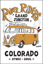 Load image into Gallery viewer, GRAND JUNCTION ~ RIVER RIDERS ~ CALIF. STYLE BUS ~ 2:3