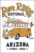 Load image into Gallery viewer, SCOTTSDALE ~ RIVER RIDERS ~ CALIF. STYLE BUS ~ 2:3