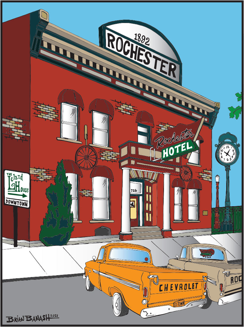 ROCHESTER HOTEL ~ DURANGO ~ HISTORIC DOWNTOWN ~ 3:4