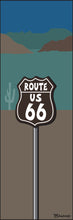 Load image into Gallery viewer, ROUTE 66 ~ SCENIC VIEW ROAD ~ SIGN POST ~ 8x24