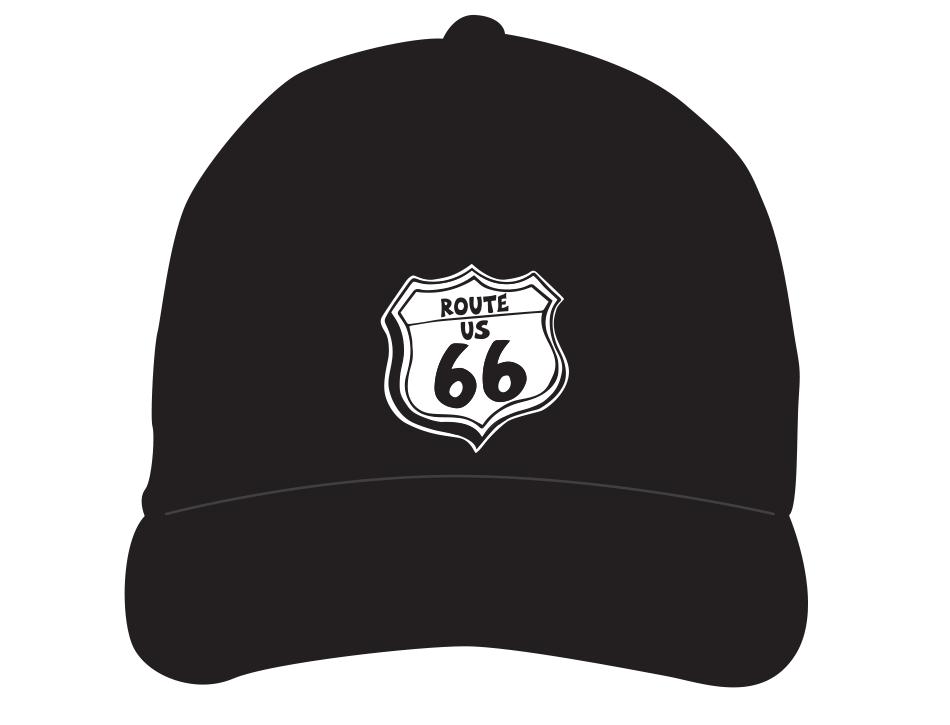ROUTE 66 ~ SHIELD ~ HAT