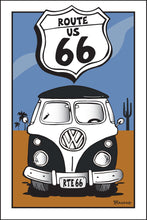 Load image into Gallery viewer, ROUTE 66 ~ SIMPLE VW BUS ~ 12x18