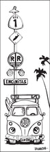Load image into Gallery viewer, ROUTE 1 ~ ENCINITAS ~ SIGN POST ~ 1:3