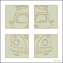 Load image into Gallery viewer, ROUTE 66 ~ ROAD BUS GRILL ~ PANELS ~ DRIFTWOOD CACTUS