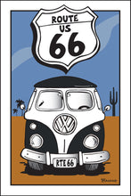 Load image into Gallery viewer, ROUTE 66 ~ ARIZONA ~ SIMPLE BUS GRILL ~ DESERT LINES ~ 2:3