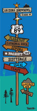 Load image into Gallery viewer, ROUTE 89 ~ SCOTTSDALE TO FLAGSTAFF ~ SIGN POST ~ 1:3