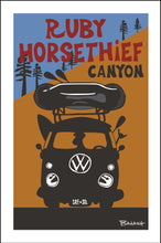 Load image into Gallery viewer, RUBY HORSETHIEF CANYON ~ RAFT BUS GRILL ~ DESERT SLOPE ~ 2:3