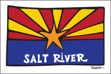 Load image into Gallery viewer, SALT RIVER ~ SUNRISE ~ ARIZONA ~ LOOSE FLAG ~ 2:3
