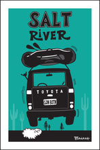 Load image into Gallery viewer, SALT RIVER ~ SCOTTSDALE ~ RAFT LAND CRUISER TAIL ~ AIR ~ SEAFOAM ~ 2:3