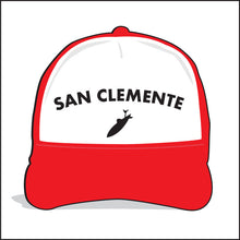 Load image into Gallery viewer, SAN CLEMENTE ~ BOARD LOGO ~ GRAPHIC HAT