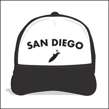 Load image into Gallery viewer, SAN DIEGO ~ BOARD LOGO ~ GRAPHIC HAT