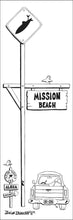 Load image into Gallery viewer, MISSION BEACH ~ SURF XING ~ SURF PICKUP TAIL ~ 1:3