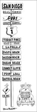 Load image into Gallery viewer, SAN DIEGO ~ SOUTH COUNTY ~ SURF TOWNS ~ 1:3