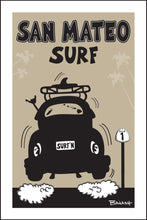 Load image into Gallery viewer, SAN MATEO ~ SURF ~ SURF BUG TAIL ~ AIR ~ HWY 1 ~ 2:3